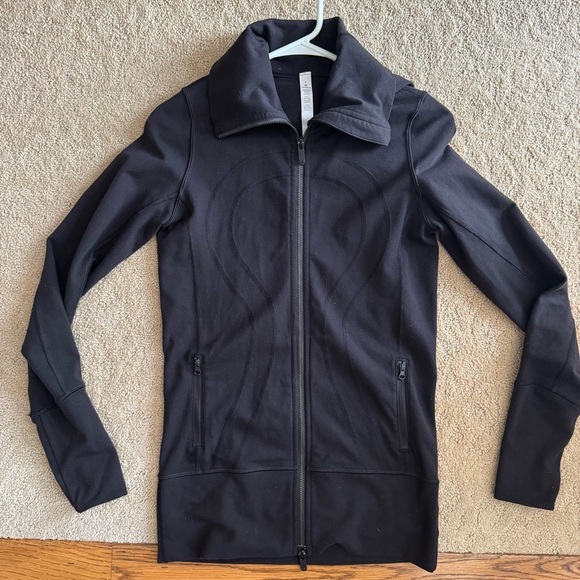 Lululemon Stride Jacket II Hooded Black Size 4 - Picture 2 of 15